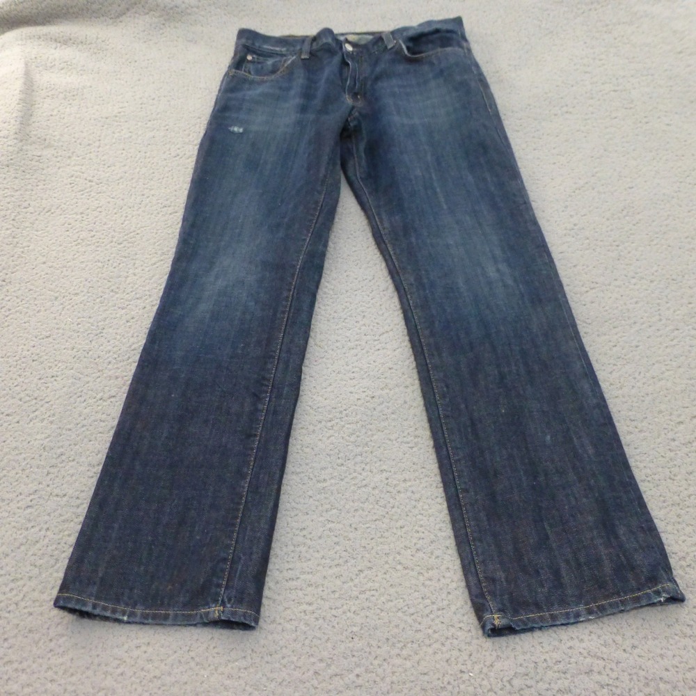 Denim Supply Ralph Lauren Jeans Mens 34x32 Slouch Fit Dark Wash